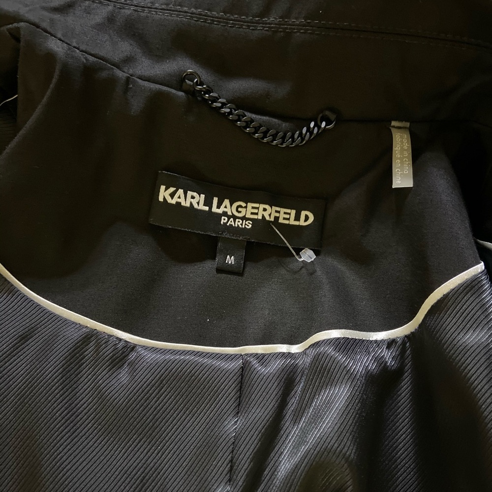KARL LAGERFELD PARIS Double Breasted Trenc… - Picture 8 of 13